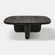Dune Sculptural Solid Wood Coffee Table For Living Room