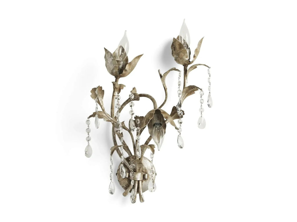 Kalie Crystal 3 Lights Wall Sconce