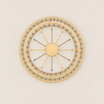 Waverique Clear Glass Rod Drum Chandelier 31
