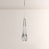 Ryvara Waterdrop Glass Pendant Light