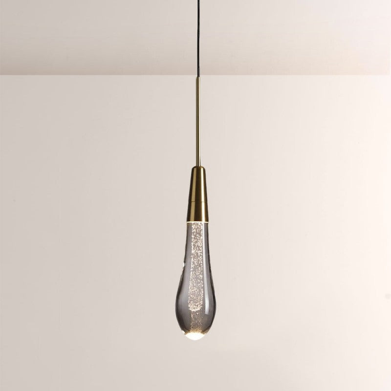 Ryvara Waterdrop Glass Pendant Light
