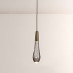 Ryvara Waterdrop Glass Pendant Light