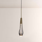 Ryvara Waterdrop Glass Pendant Light