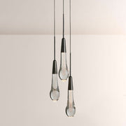 Ryvara Waterdrop Glass Pendant Light