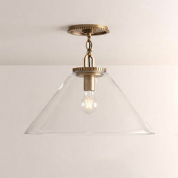 Wescott Cone Flush Mount