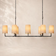 Wyxton Hammered  Linear Chandelier 54