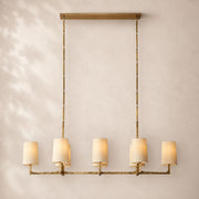 Wyxton Hammered  Linear Chandelier 54