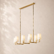 Wyxton Hammered  Linear Chandelier 54