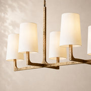 Wyxton Hammered  Linear Chandelier 54