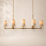 Wyxton Hammered  Linear Chandelier 54