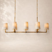 Wyxton Hammered  Linear Chandelier 54