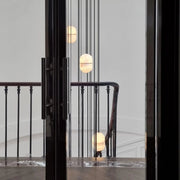Alabaster Capsule Shaped Oval Pendant Lamp — image 12