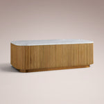 Favera Coffee Table — HONEY / CARRARA / 48