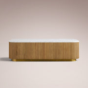 Favera Coffee Table — HONEY / CARRARA / 54