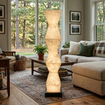 Alabaster Cairn Geometric Floor Lamp — image 6