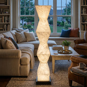 Alabaster Cairn Geometric Floor Lamp — image 7