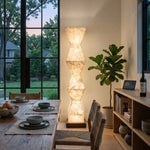 Alabaster Cairn Geometric Floor Lamp — image 4