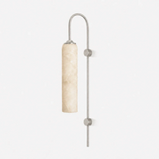 Alabaster Cylinder Tube Wall Sconce