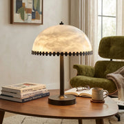 Alabaster Dome Trim Table Lamp — image 4