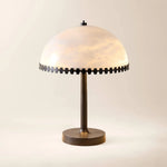 Alabaster Dome Trim Table Lamp — image 15