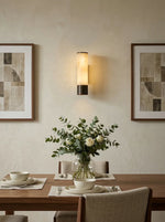 Alabaster Elara Cylindrical Wall Lamp