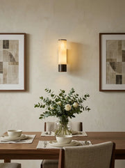 Alabaster Elara Cylindrical Wall Lamp
