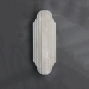 Alabaster Estelle Vertical Stripes Wall Sconce