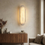 Alabaster Estelle Vertical Stripes Wall Sconce