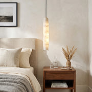 Alabaster Flute Luxury Pendant Light — image 2