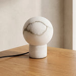Alabaster Globe Table Lamp — image 23