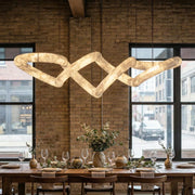 Alabaster Loop Chandelier — image 2