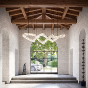 Alabaster Loop Chandelier — image 3
