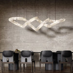Alabaster Loop Chandelier — image 4