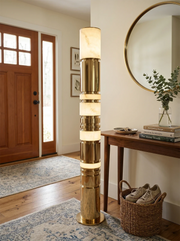 Alabaster Luxury Column Floor Lamp — image 5