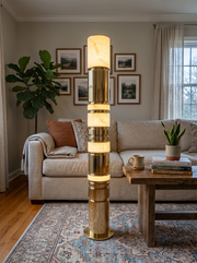 Alabaster Luxury Column Floor Lamp — image 7