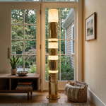Alabaster Luxury Column Floor Lamp — image 2
