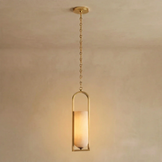 Alabaster Melange Small Chain Chandelier