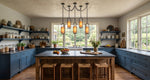 Alabaster Melange Small Chain Chandelier