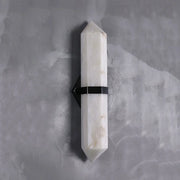 Alabaster Obelisk Wall Sconce