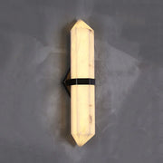 Alabaster Obelisk Wall Sconce
