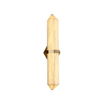 Alabaster Obelisk Wall Sconce