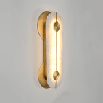 Alabaster Obvara Oval Wall Light