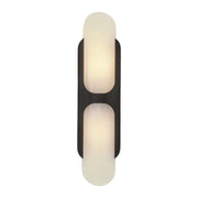 Alabaster Odin Oval Wall Sconce
