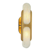 Alabaster Odin Oval Wall Sconce