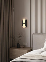 Alabaster Odin Oval Wall Sconce
