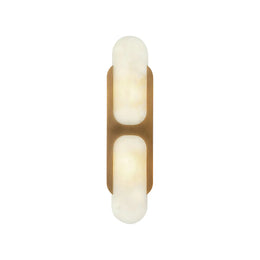 Alabaster Odin Oval Wall Sconce