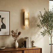 Alabaster Odin Oval Wall Sconce