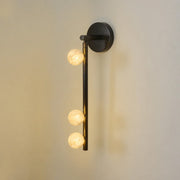 Alabaster Orb Asteria Brass Wall Sconce