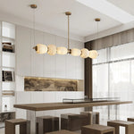 Alabaster Pebble Linear Chandelier — image 3
