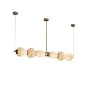 Alabaster Pebble Linear Chandelier — image 1